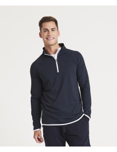 A-JC031-Mens Cool 1/2 Zip Sweat 2